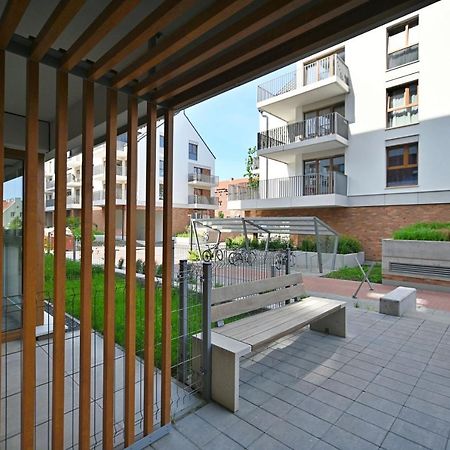 Beige 3City Apartment With Parking In Gdansk By Noclegi Renters Ngoại thất bức ảnh